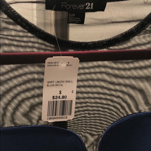 Forever 21 Blue Party Dress - Picture 4 of 5